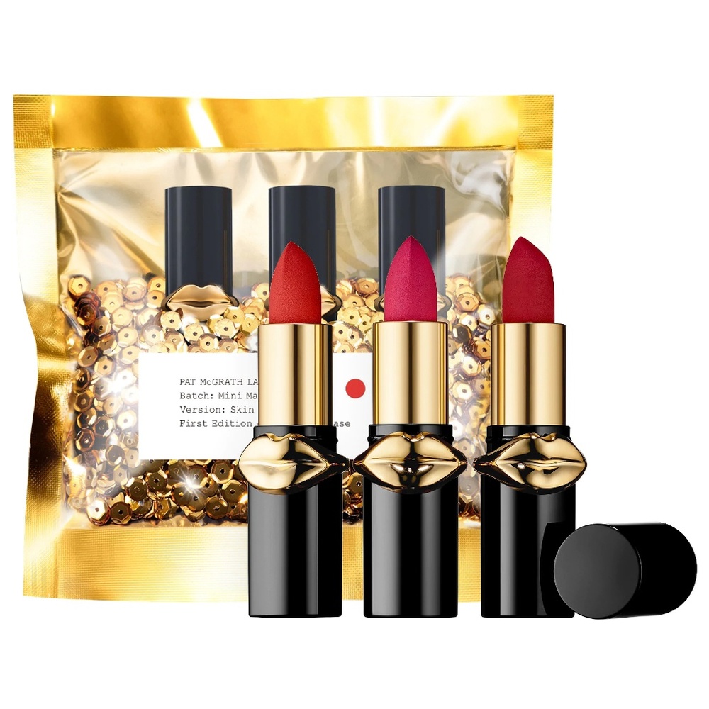 Pat McGrath Labs Mini MatteTrance lipstick trio